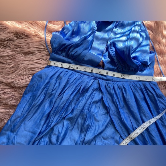 Lulu’s Blue Maxi Dress - Picture 3 of 15